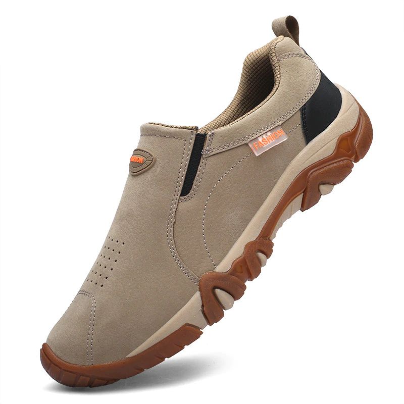 Balaguer Męskie Trampki Wsuwane - Khaki
