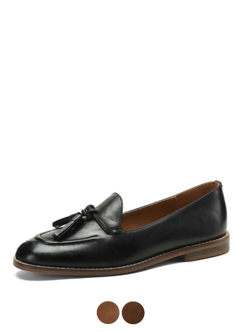 Barbara Damskie Casual Flats Loafers