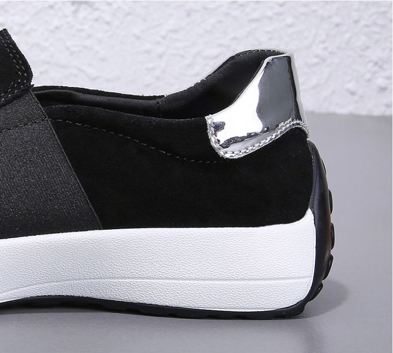 Barry Slip-ons - Czarno-złoty
