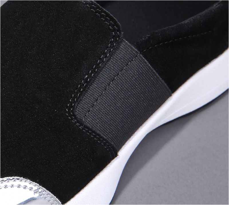 Barry Slip-ons - Czarno-złoty