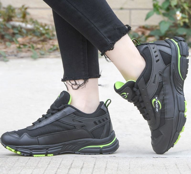 Bazun Dla Obu Płci Casual Sneaker - Czarny