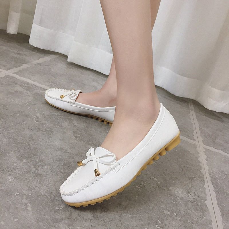 Belief Damskie Mokasyny Czarne Buty - Czarny