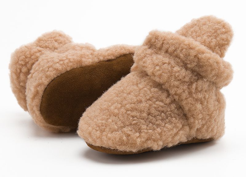 Benington Dla Obu Płci Dziecięce Ocieplane Buty - Kawowy Futro