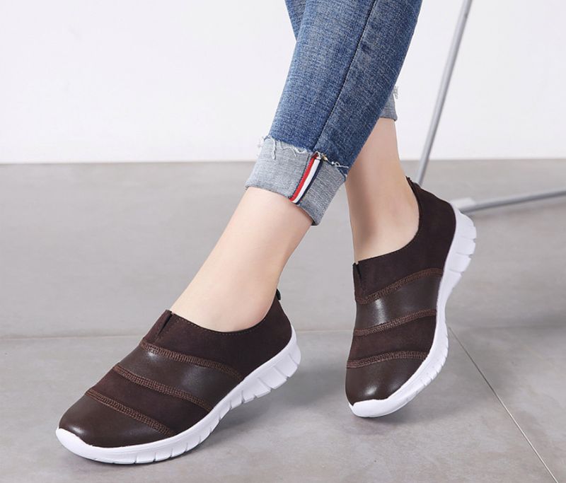 Benna Damskie Buty Wsuwane - Czarny