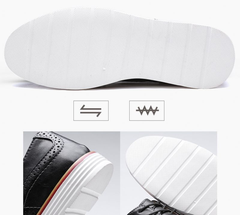 Benzema Męskie Buty Casualowe - Pomarańczowy