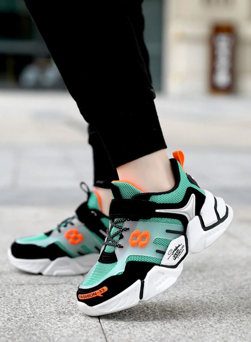 Bernardo Chłopięce Buty Sportowe Casual - Zielony