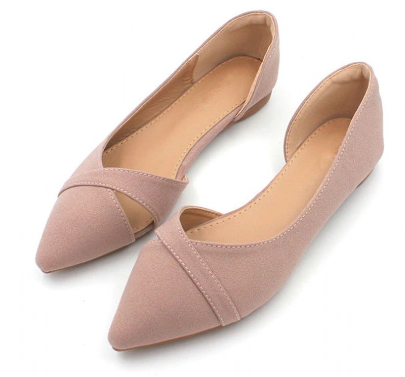 Beronica Damskie Codzienne Płaskie Buty - Czarny
