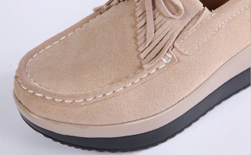 Beth M13 Damskie Buty Na Platformie - Khaki