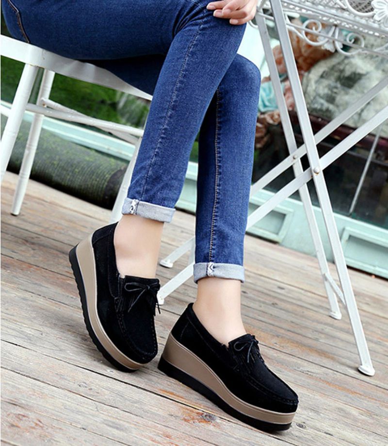 Beth M3 Damskie Buty Na Platformie - Hollow Czerwony