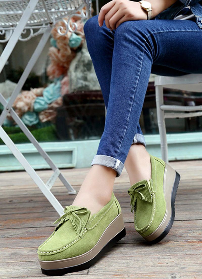 Beth M3 Damskie Buty Na Platformie - Hollow Czerwony