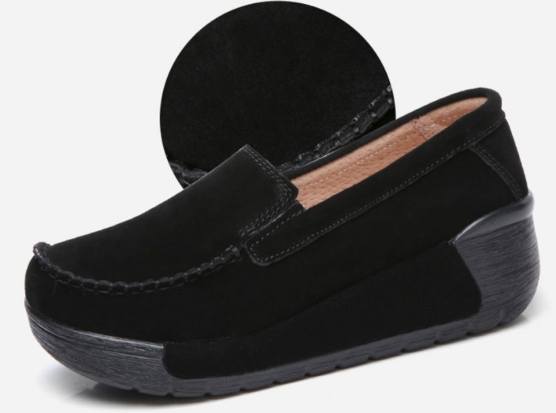 Beth M4 Damskie Buty Na Platformie - Czarny