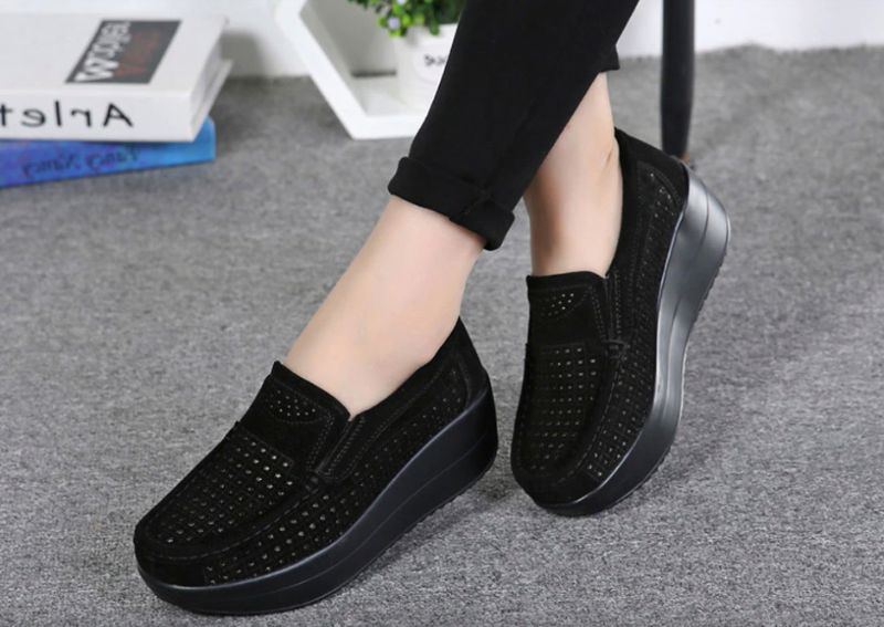 Beth M8 Damskie Buty Na Koturnie - Chmura