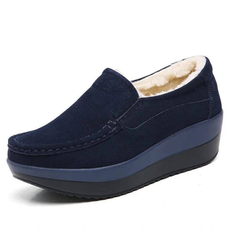 Beth M8 Damskie Buty Na Platformie - Czarny Hollow