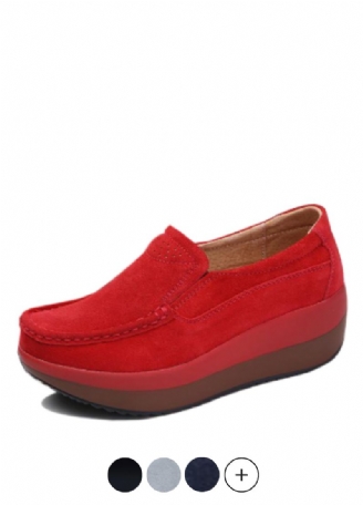 Beth M8 Damskie Buty Na Platformie Red