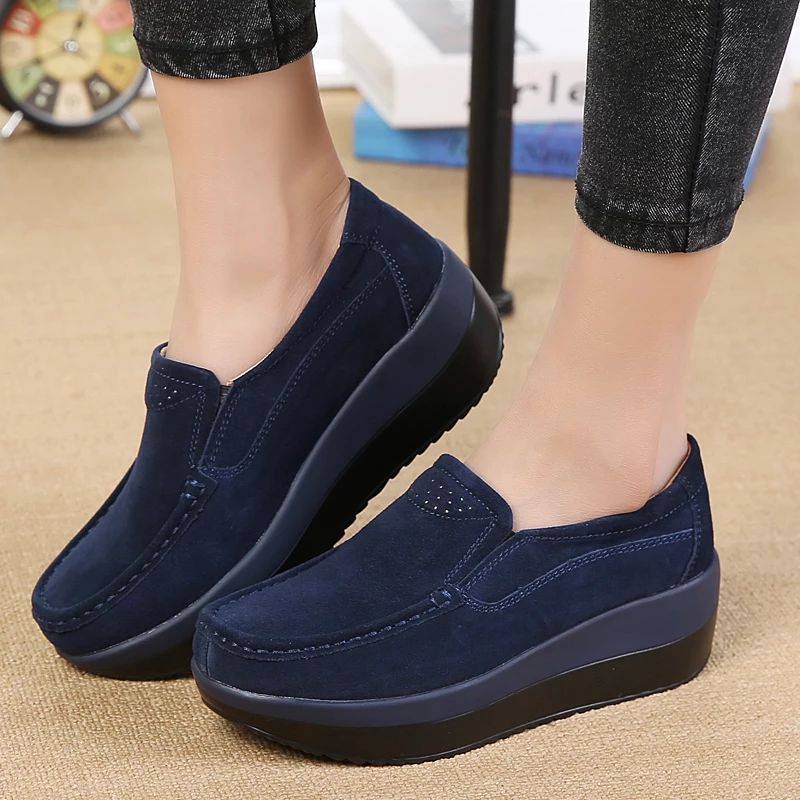 Beth M8 Damskie Buty Na Platformie Red - Czerwony