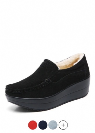 Beth M8 Damskie Zamszowe Buty Na Platformie