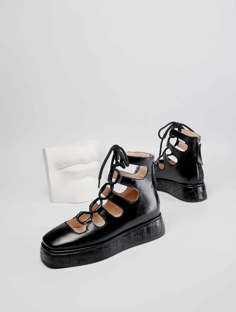 Betsey Damskie Buty Na Platformie - Brązowy