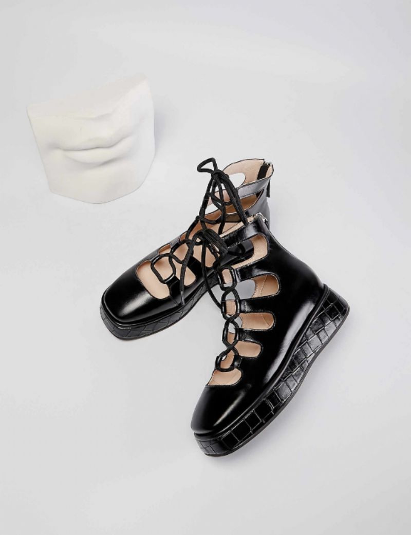 Betsey Damskie Buty Na Platformie - Brązowy