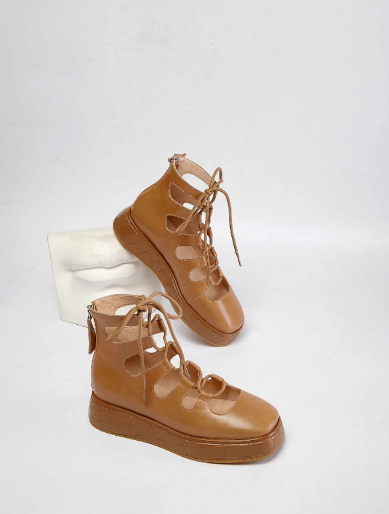 Betsey Damskie Buty Na Platformie W Kolorze Czarnym - Czarny