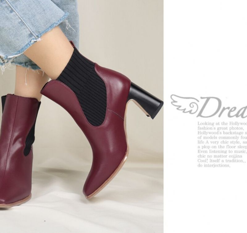 Bety Buty Do Kostek - Wino czerwony