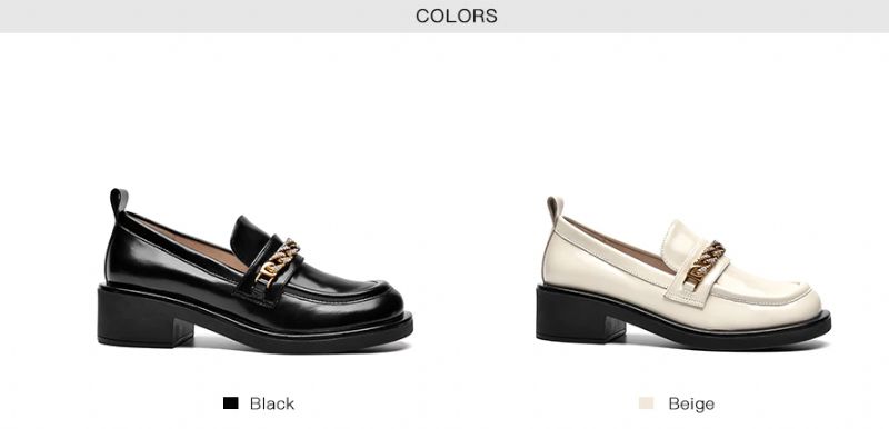 Bianco Damskie Buty Typu Oxford - Beżowy