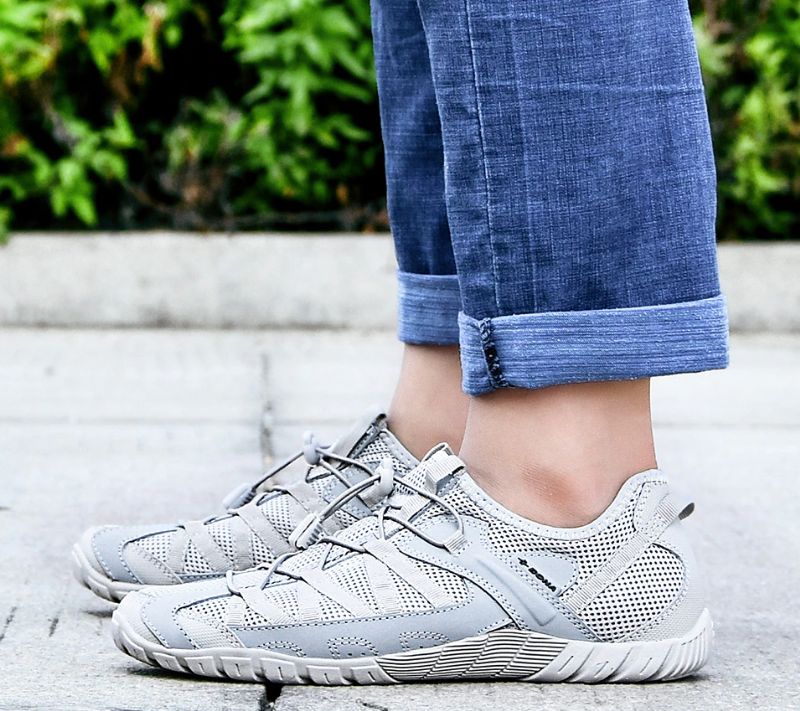Biel Męskie Buty Trekkingowe Outdoorowe - Czarny