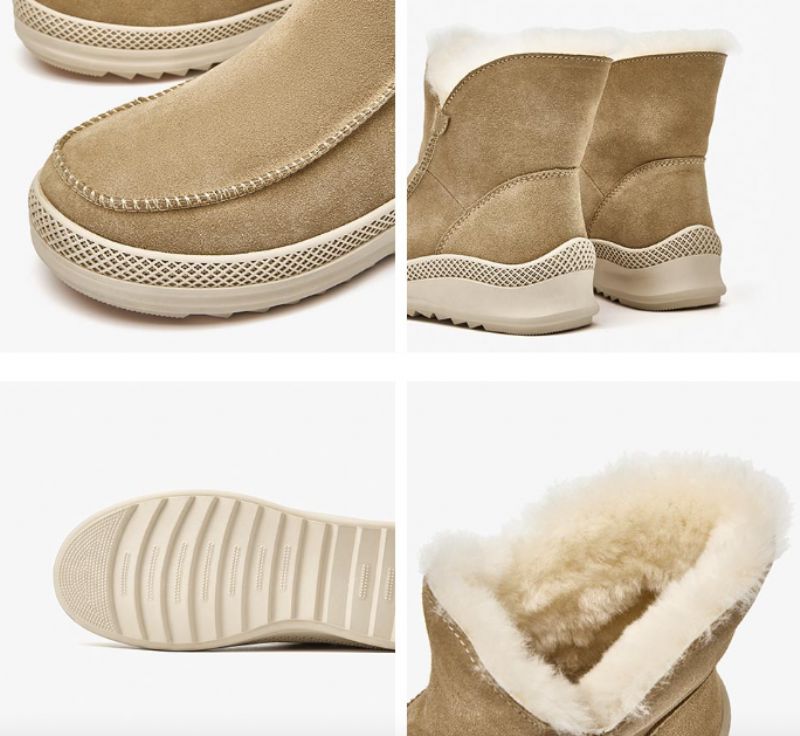 Botki Damskie Alicia - Khaki