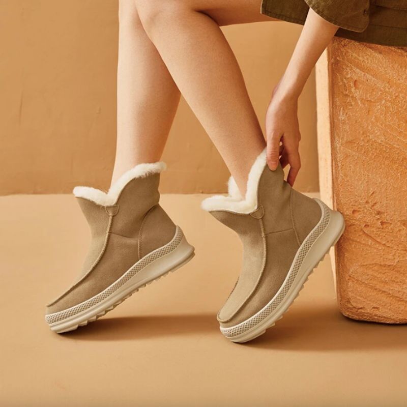 Botki Damskie Alicia - Khaki
