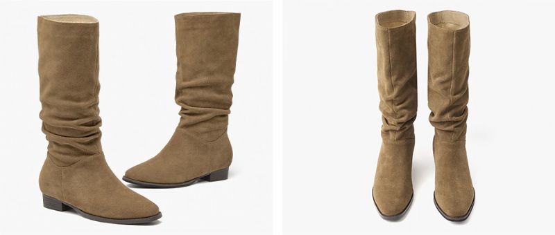 Botki Damskie Yury - Khaki