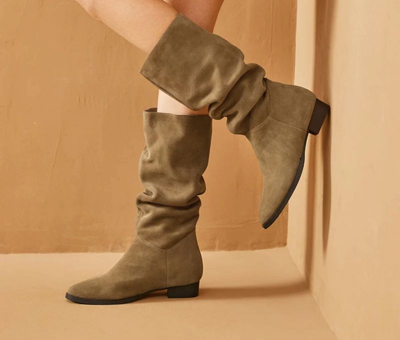 Botki Damskie Yury - Khaki