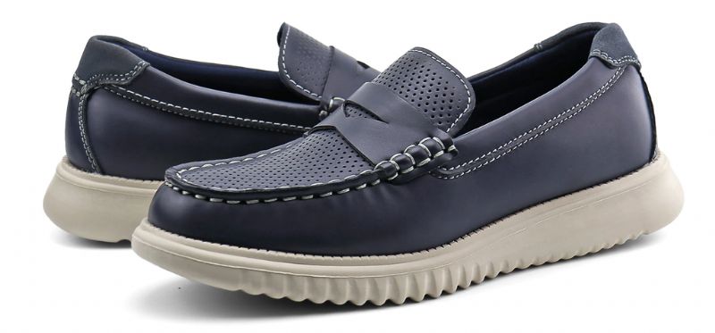 Brand Chłopięce Mokasyny Casual - Brązowy
