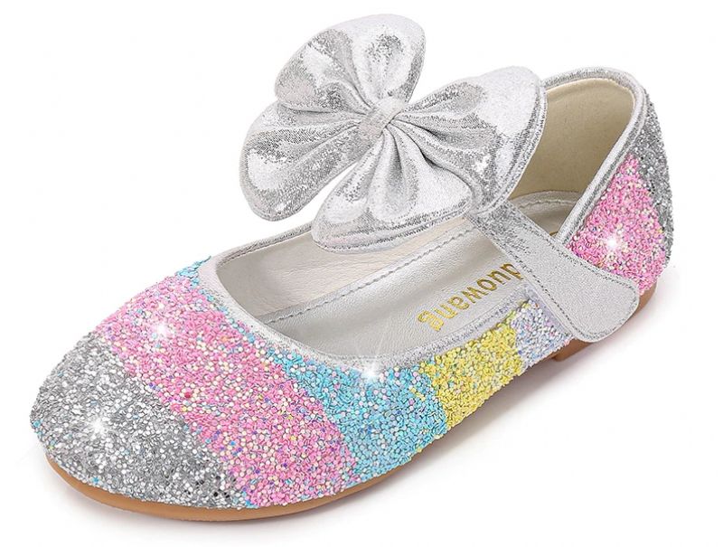 Bree Dziewczęce Płaskie Buty - Srebrny