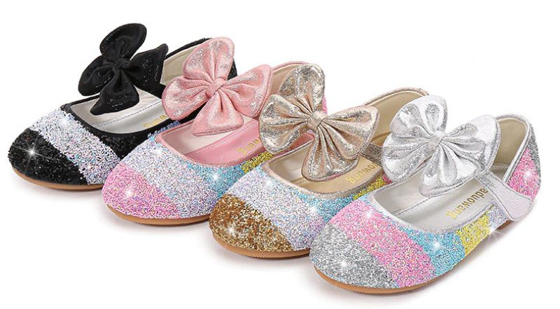 Bree Dziewczęce Płaskie Buty - Srebrny