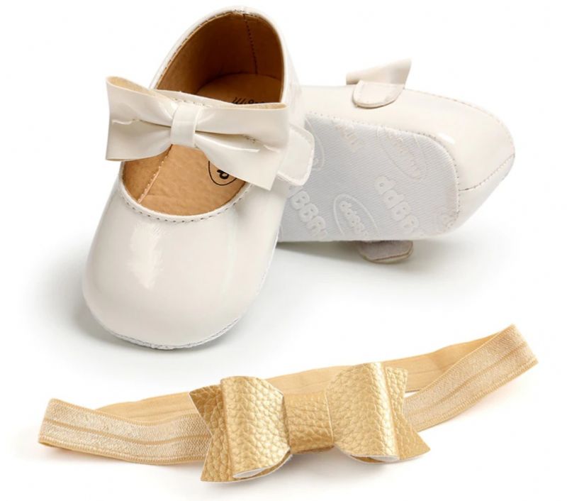 Brenda Baby Dziewczęce Buty Na Płaskiej Podeszwie - Czerwony