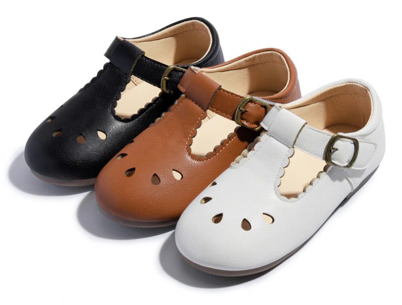 Brenda Dziewczęce Płaskie Buty - Brązowy