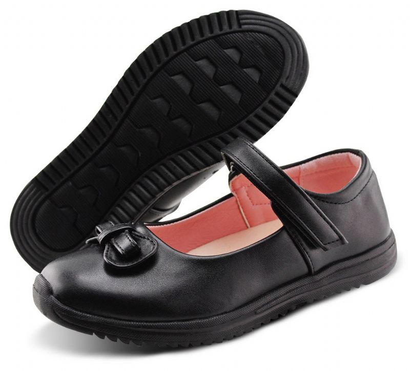Brigget Dziewczęce Buty Szkolne - Czarny