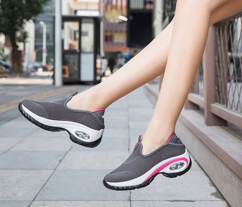 Brigida Damskie Buty Treningowe - Jasny szary