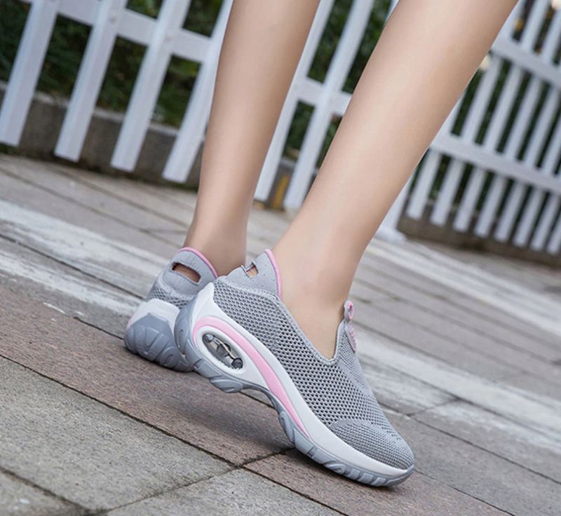 Brigida Damskie Buty Treningowe - Jasny szary