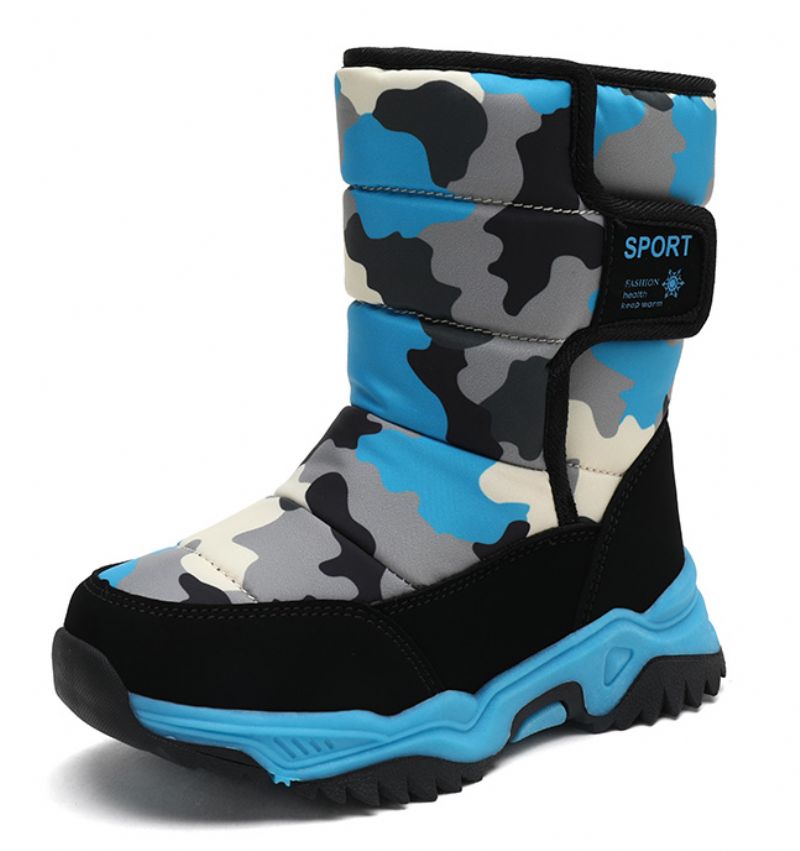 Bruce Chłopięce Buty Zimowe - Zielone futro
