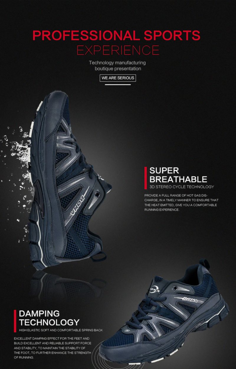 Bush Męskie Buty Sportowe - Srebrny
