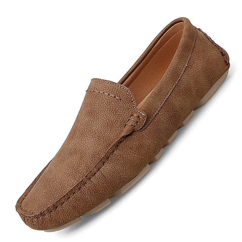 Bustamante Męskie Mokasyny Obuwie Casual - Khaki