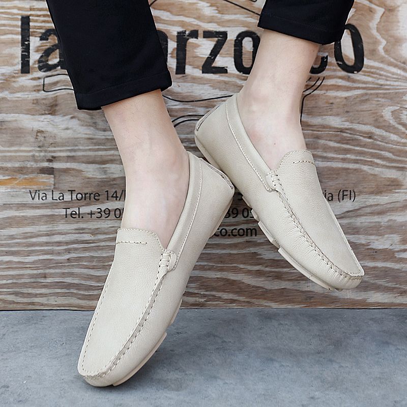 Bustamante Męskie Mokasyny Obuwie Casual - Khaki