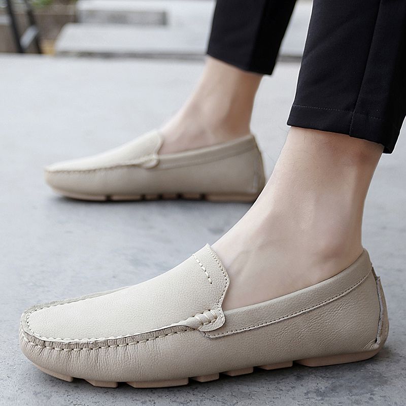 Bustamante Męskie Mokasyny Obuwie Casual - Khaki