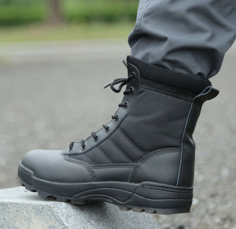 Buty Bojowe Męskie Dru - Czarny