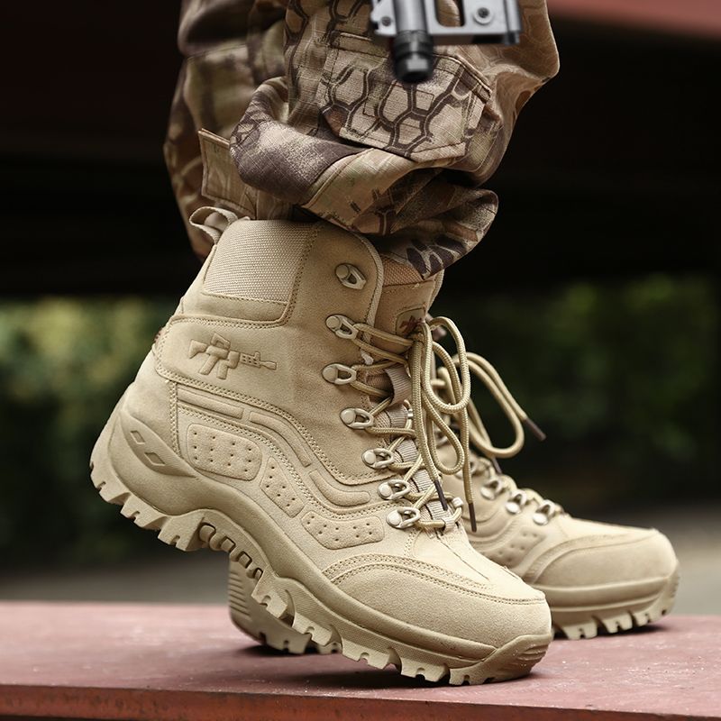 Buty Bojowe Męskie Egea - Khaki