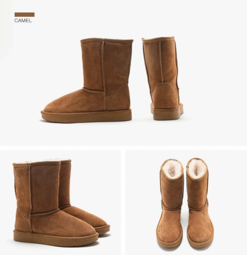 Buty Charito Do Połowy Łydki - Wielbłąd