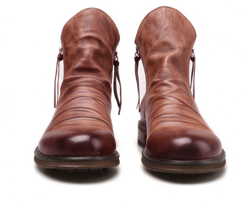 Buty Chelsea Męskie Isidoro - Brązowy