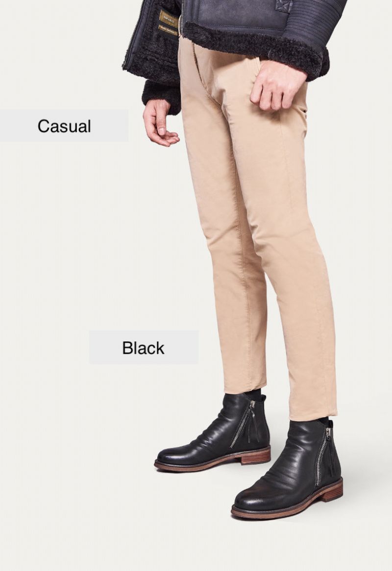 Buty Chelsea Męskie Isidoro - Brązowy