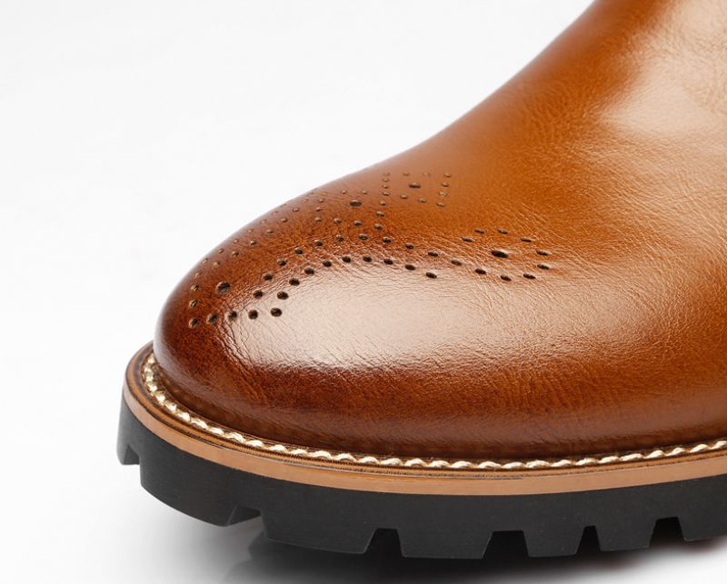 Buty Chelsea Męskie Ros - Czarny