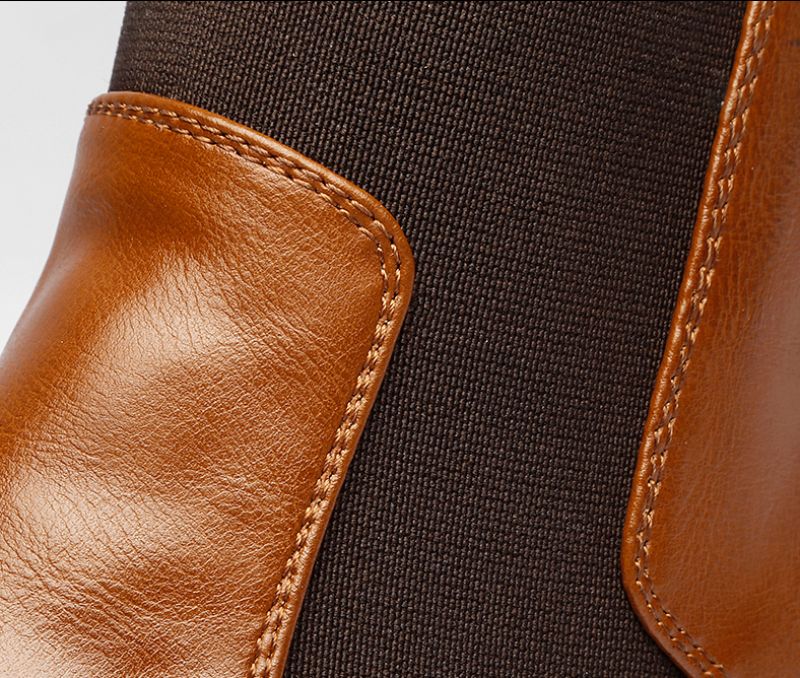 Buty Chelsea Męskie Ros - Czarny